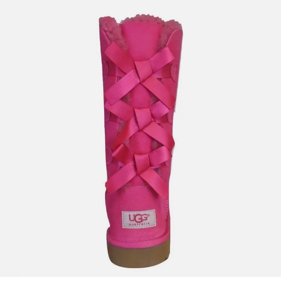 Ugg Tall Bailey Bow triple  3 bow - Picture 8 of 11